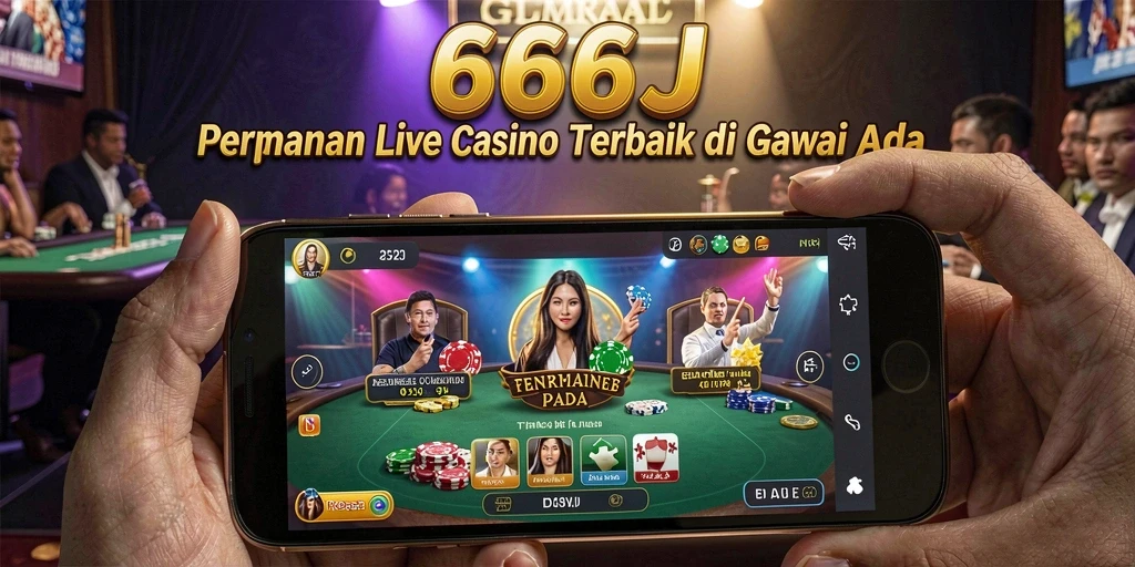 Tampilan gameplay Live Casino yang menarik dan interaktif.