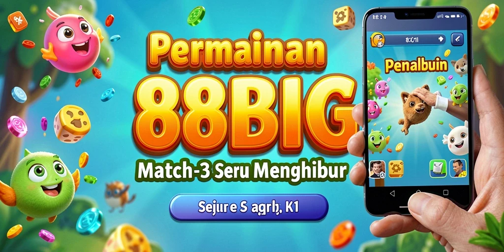 Tampilan gameplay <strong>88BIG</strong> yang penuh warna dan menantang.