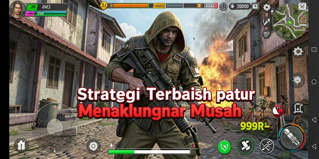 Gameplay menegangkan dalam 99RP dengan taktik dan strategi mendalam.