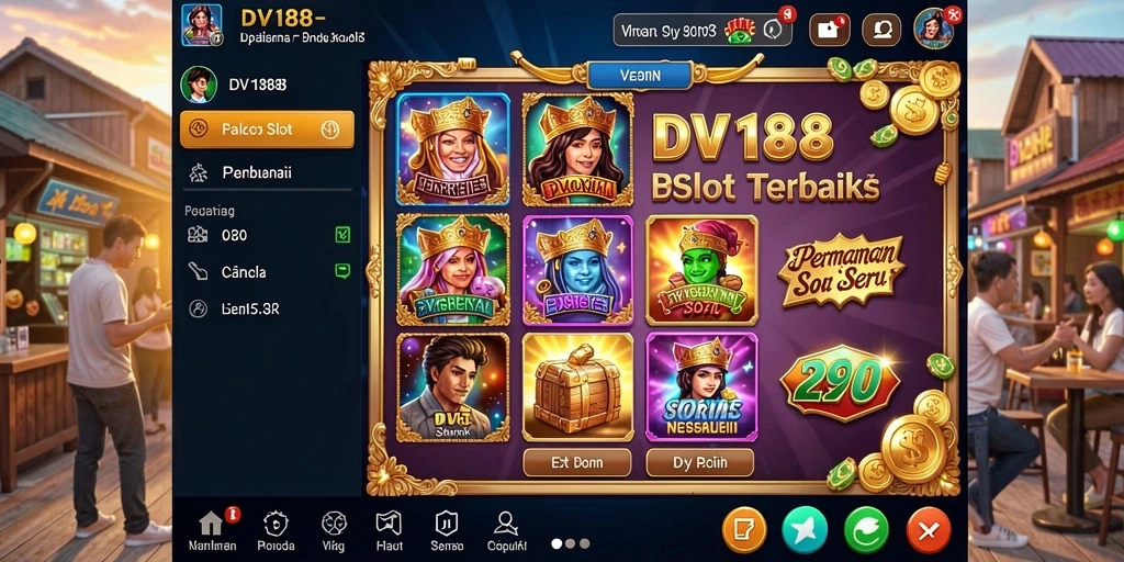 Screenshot DV188 menampilkan gameplay yang menarik dan interaktif.