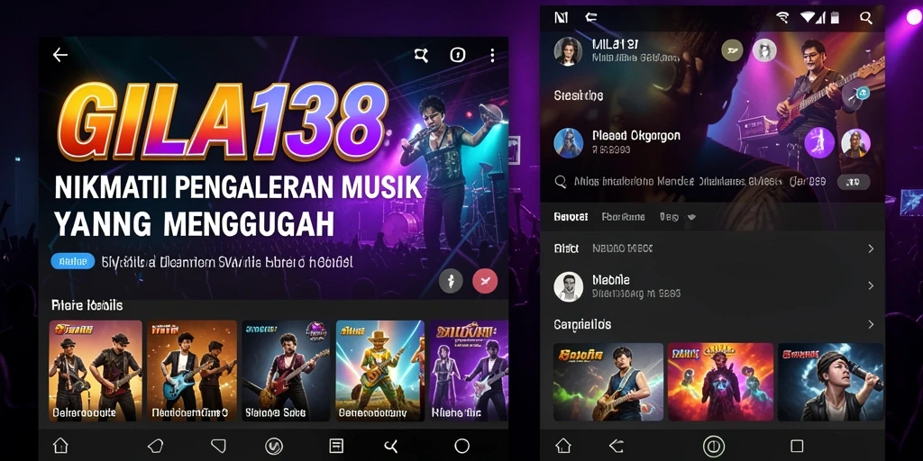 Tampilan dari gameplay di GILA138 dengan interaksi musik yang seru.
