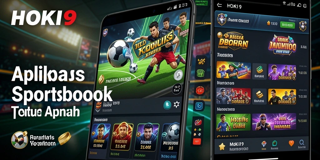 Screenshot HOKI9 menampilkan berbagai opsi taruhan di Sportsbook.