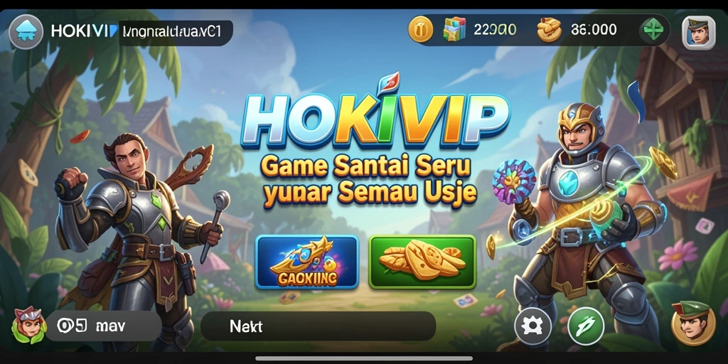 Tampilan gameplay HOKIVIP yang menarik dan mengasyikkan.