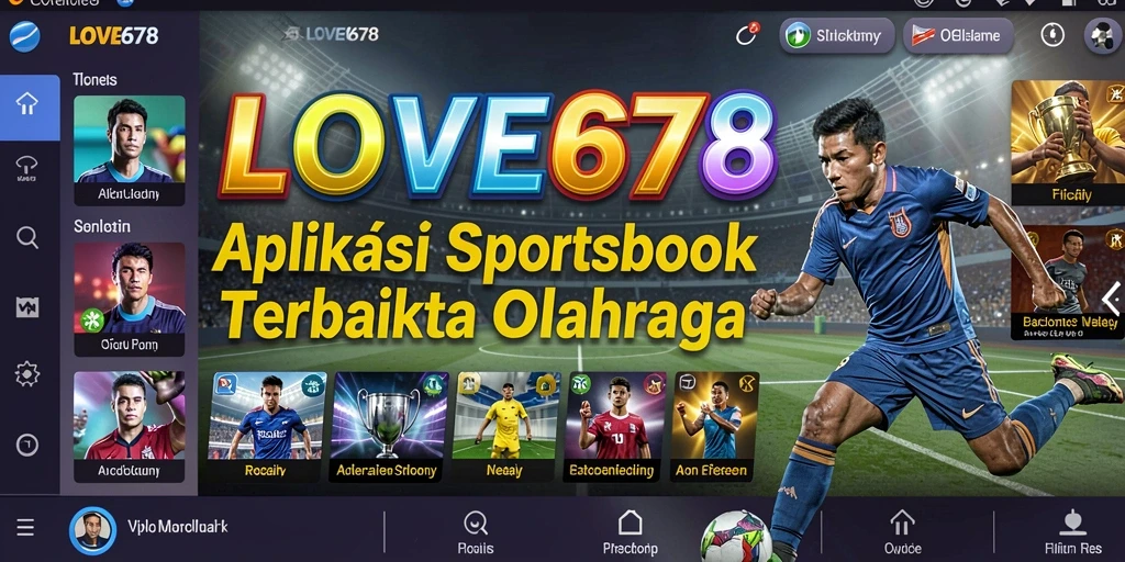 Screenshot gameplay LOVE678 yang menampilkan taruhan olahraga yang menyenangkan.