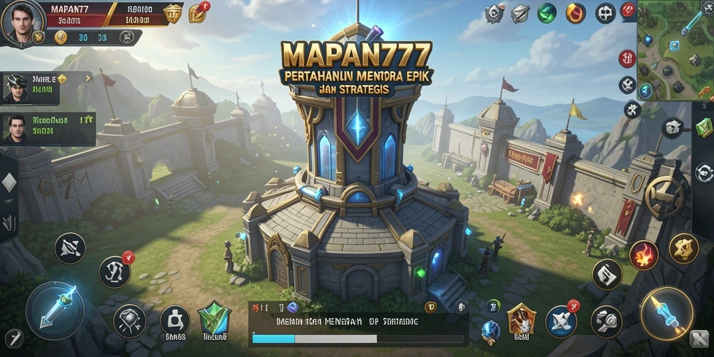 Gameplay seru dalam <strong>MAPAN777</strong> menara untuk pertahanan yang strategis.