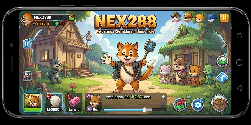 Tampilan gameplay NEX288 yang memukau dan adiktif.