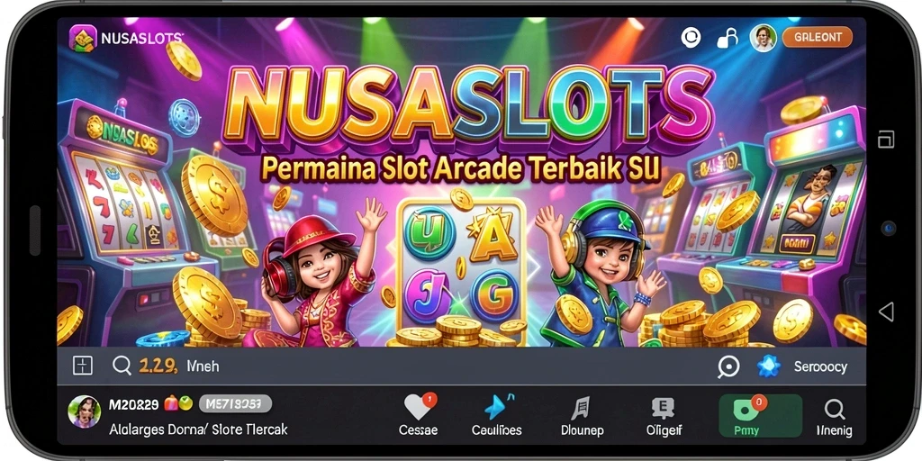 Screenshot utama NUSASLOTS menampilkan gameplay yang mengasyikkan dan grafis yang memukau.