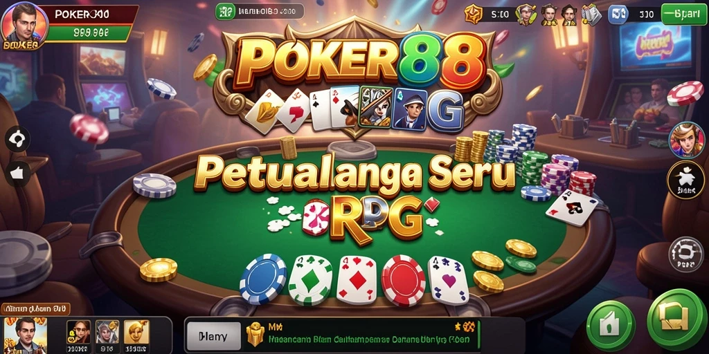 Screenshot POKER88 menampilkan karakter beraksi dalam pertempuran epik.