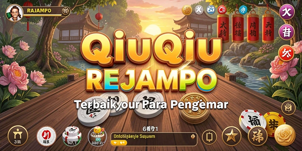 Screenshot RAJAMPO menampilkan gameplay QiuQiu yang seru.