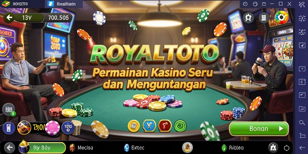 Screenshot gameplay ROYALTOTO yang menarik dan mendebarkan.