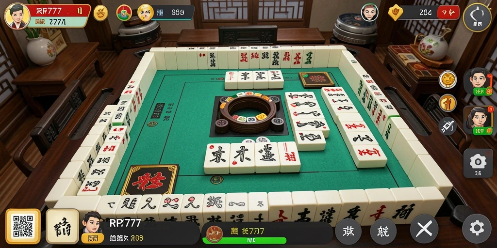 Gameplay seru Mahjong dengan tampilan visual yang menarik.
