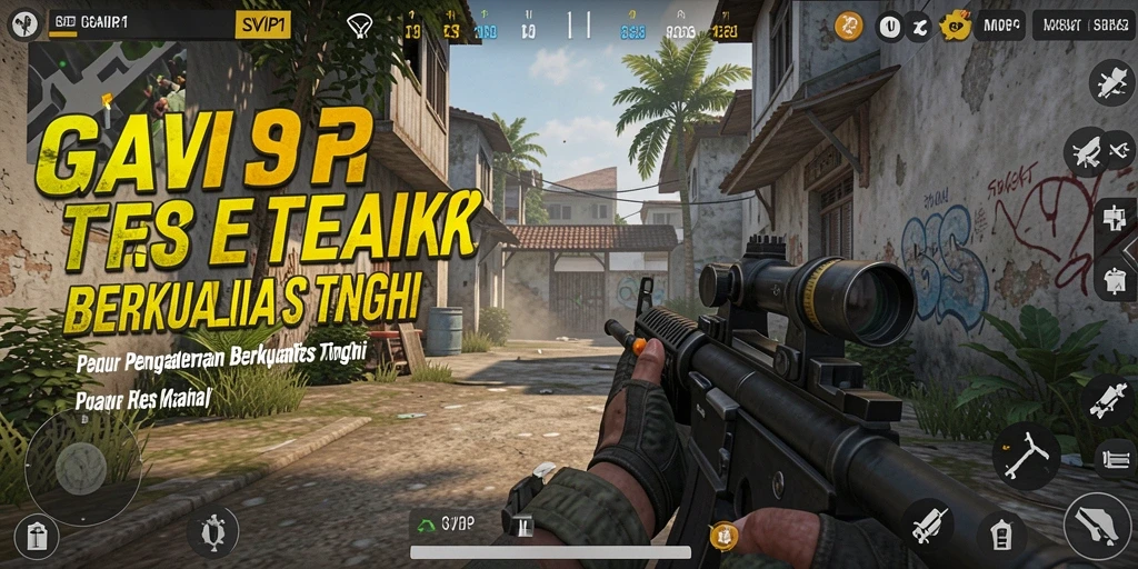 Tangkapan layar gameplay SVIP1 dengan aksi pertempuran intens.