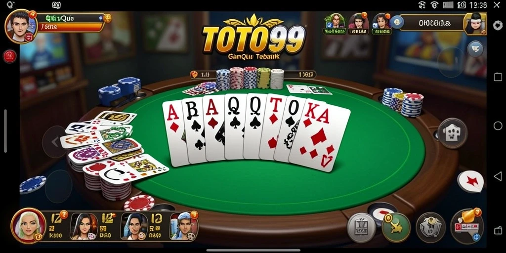 Screenshot gameplay QiuQiu dengan desain yang menarik dan interaksi pemain.