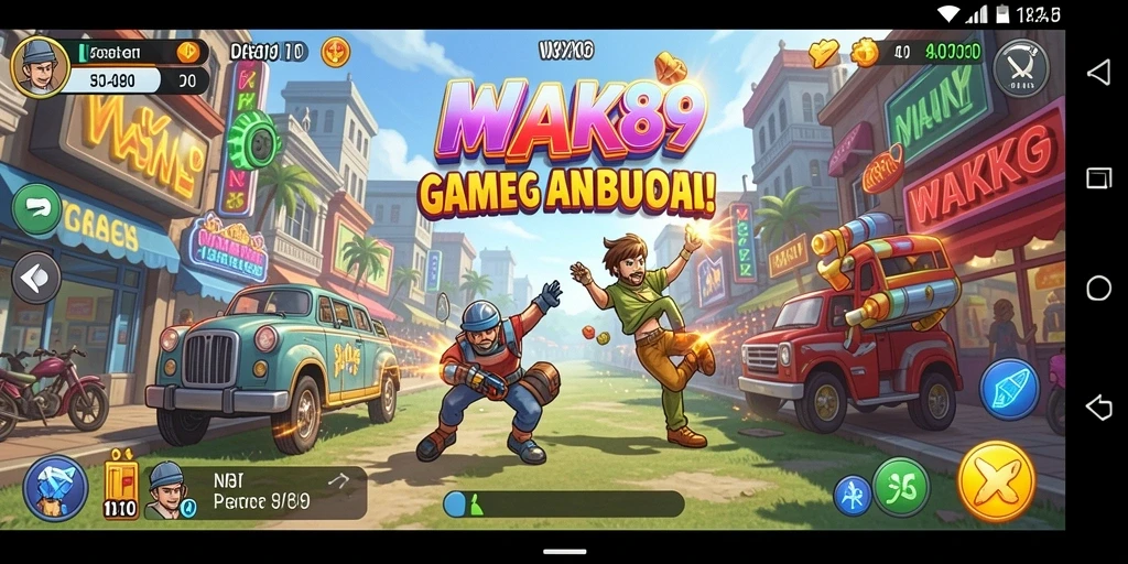 Gameplay seru WAK89 dengan grafis menawan dan tantangan menarik.